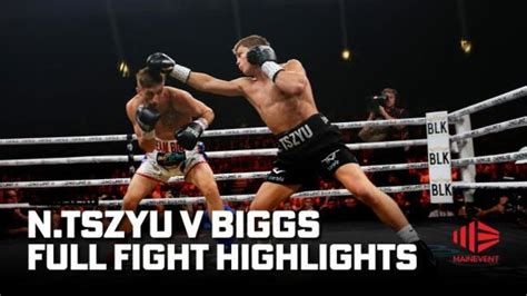 tszyu vs biggs highlights